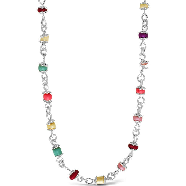 Multicolor Beaded Station Sunglass Chain
