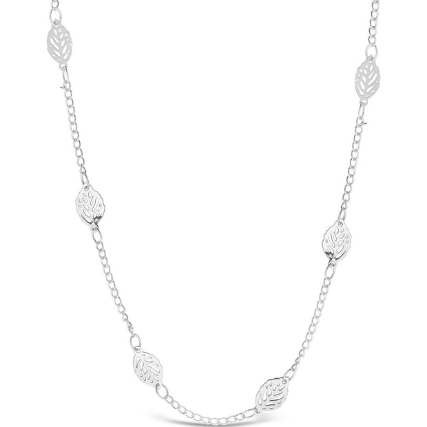 Delicate Stationed Leaf Sunglass Chain