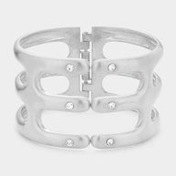 Hinged Metal Bracelet