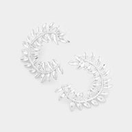 Leaf Metal Earrings