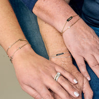 Mom Infinity Chain Double Strand Bracelet