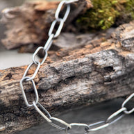 Paperclip Chain | Sterling Silver