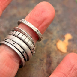 Stacking Rings | Sterling Silver