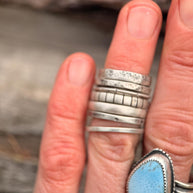 Stacking Rings | Sterling Silver