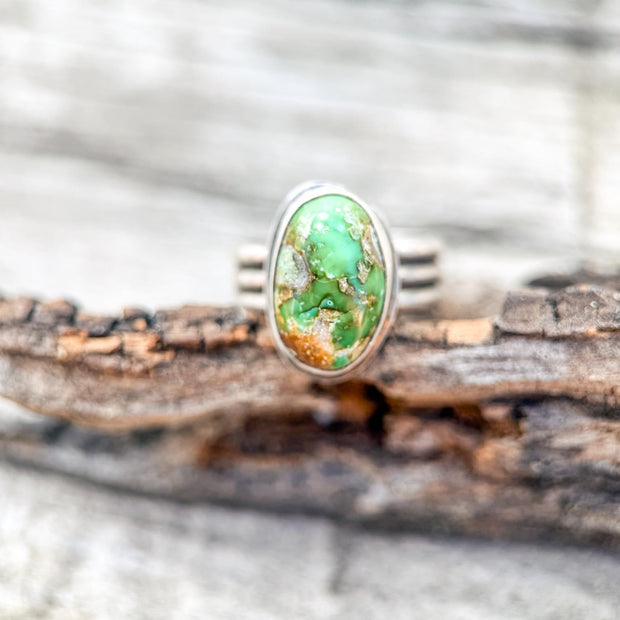 Bound Ring | Sonoran Gold Turquoise