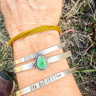 Hold Cuff | Sonoran Gold Turquoise + Sterling Silver