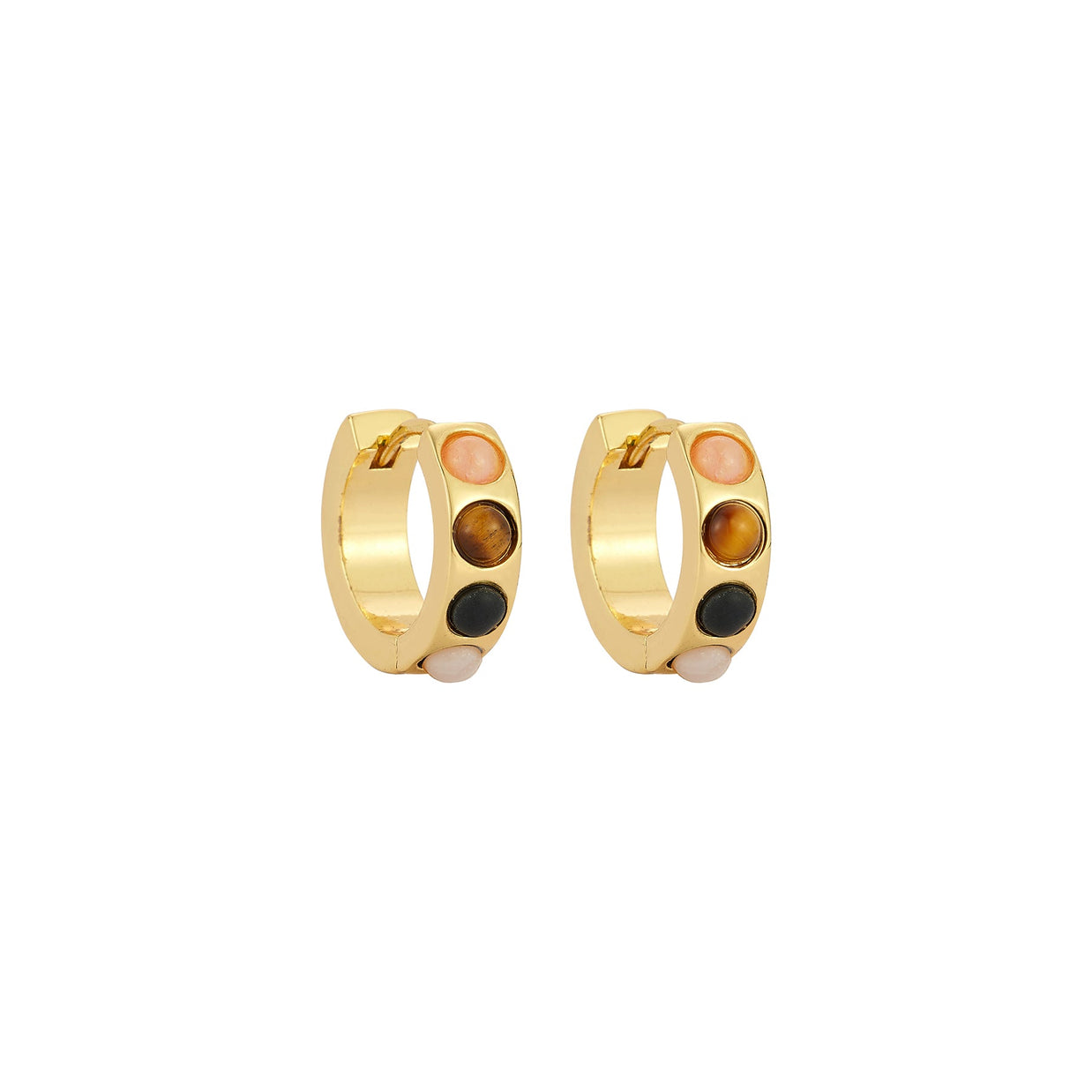 Mini Petra Huggie Hoops Multi
