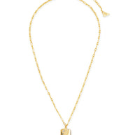 CZ Constellation Dog Tag Pendant Necklace