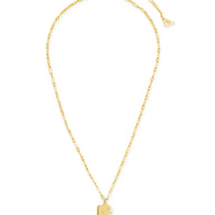 CZ Constellation Dog Tag Pendant Necklace