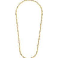 Helene Bezel CZ Tennis Necklace