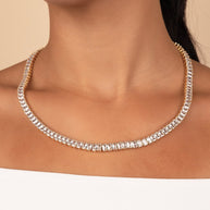 Marisol CZ Tennis Necklace