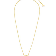 Rose Petal Pendant Necklace