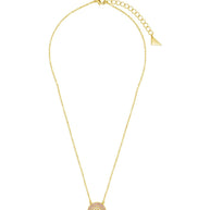 Rainbow CZ Pendant Necklace