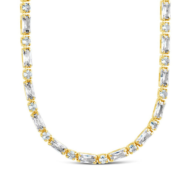 Georgia CZ Tennis Necklace