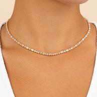 Georgia CZ Tennis Necklace & Bracelet Bundle