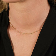Rumor Stationed CZ Necklace