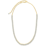 Jadon Adjustable CZ Tennis Necklace