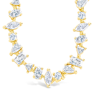 Ellery Adjustable CZ Tennis Necklace