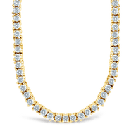 Mirabell Adjustable CZ Tennis Necklace