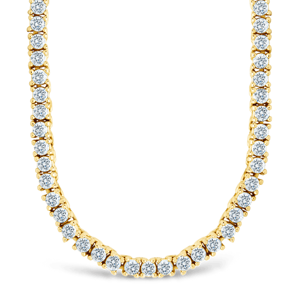 Mirabell Adjustable CZ Tennis Necklace