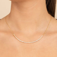 Perdita Brilliant Cut CZ Necklace