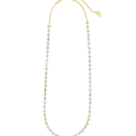 Kite Cut Tennis Necklace