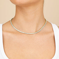 Trishna Noor Drop Tennis Necklace