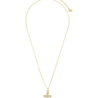 Pave CZ Cross Pendant
