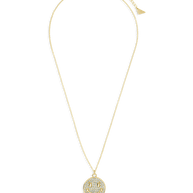 Pave CZ Positivity Pendant