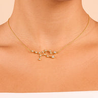 Sterling Silver 'When Stars Align' Constellation Necklace