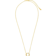 Sterling Silver CZ Interlocking Circle Pendant