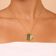 Zodiac Tag Necklace