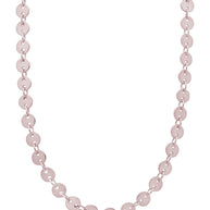Mini Round Disk Chain Necklace