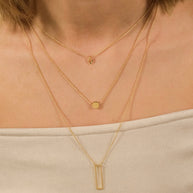 Geometric Multi Layer Necklace