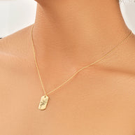 Birth Flower Pendant