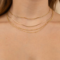 Multi Chain Layered Necklace