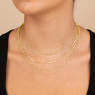Multi Chain Layered Necklace