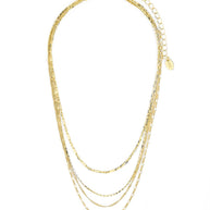 Multi Chain Layered Necklace