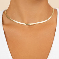 Herringbone Chain Necklace