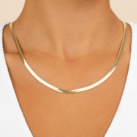 Herringbone Chain Necklace