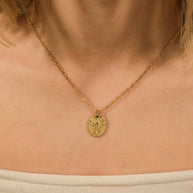 Engraved Garden Pendant