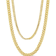 Everyday Layered Curb Chain Necklace