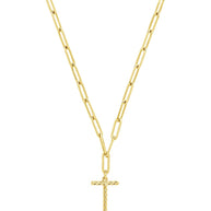 Braided Initial Pendant Necklace