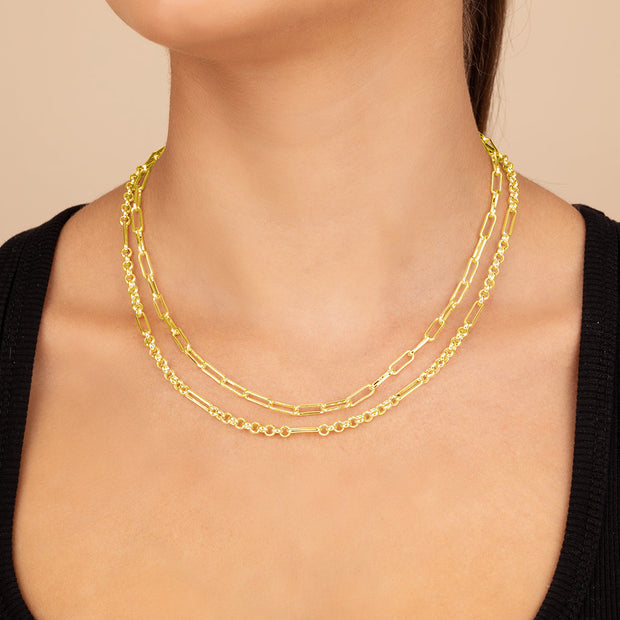Shirin Layered Chain Necklace