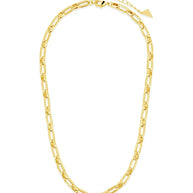 Elara Bold Paperclip Chain Necklace