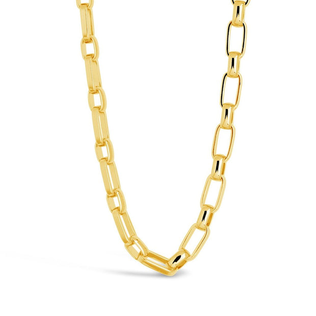 Elara Bold Paperclip Chain Necklace