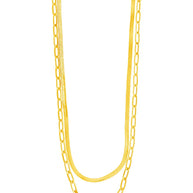 Brinley Layered Chain Necklace
