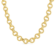 Parker Textured Chain Necklace