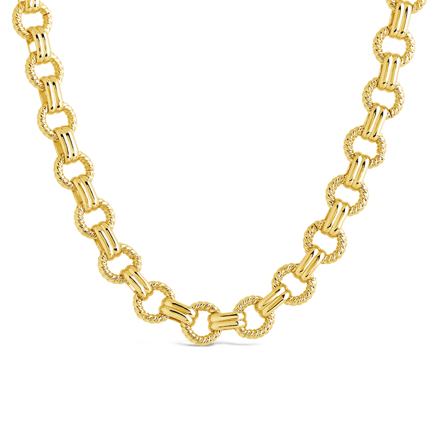 Parker Textured Chain Necklace