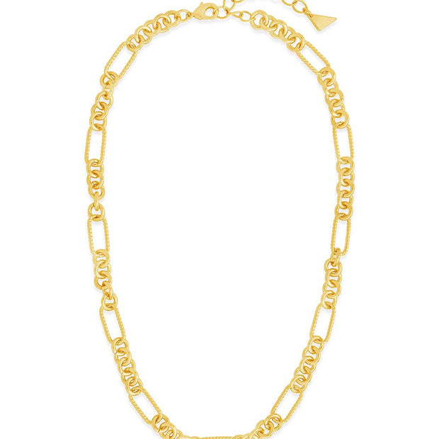 Fianna Mixed Chain Link Necklace